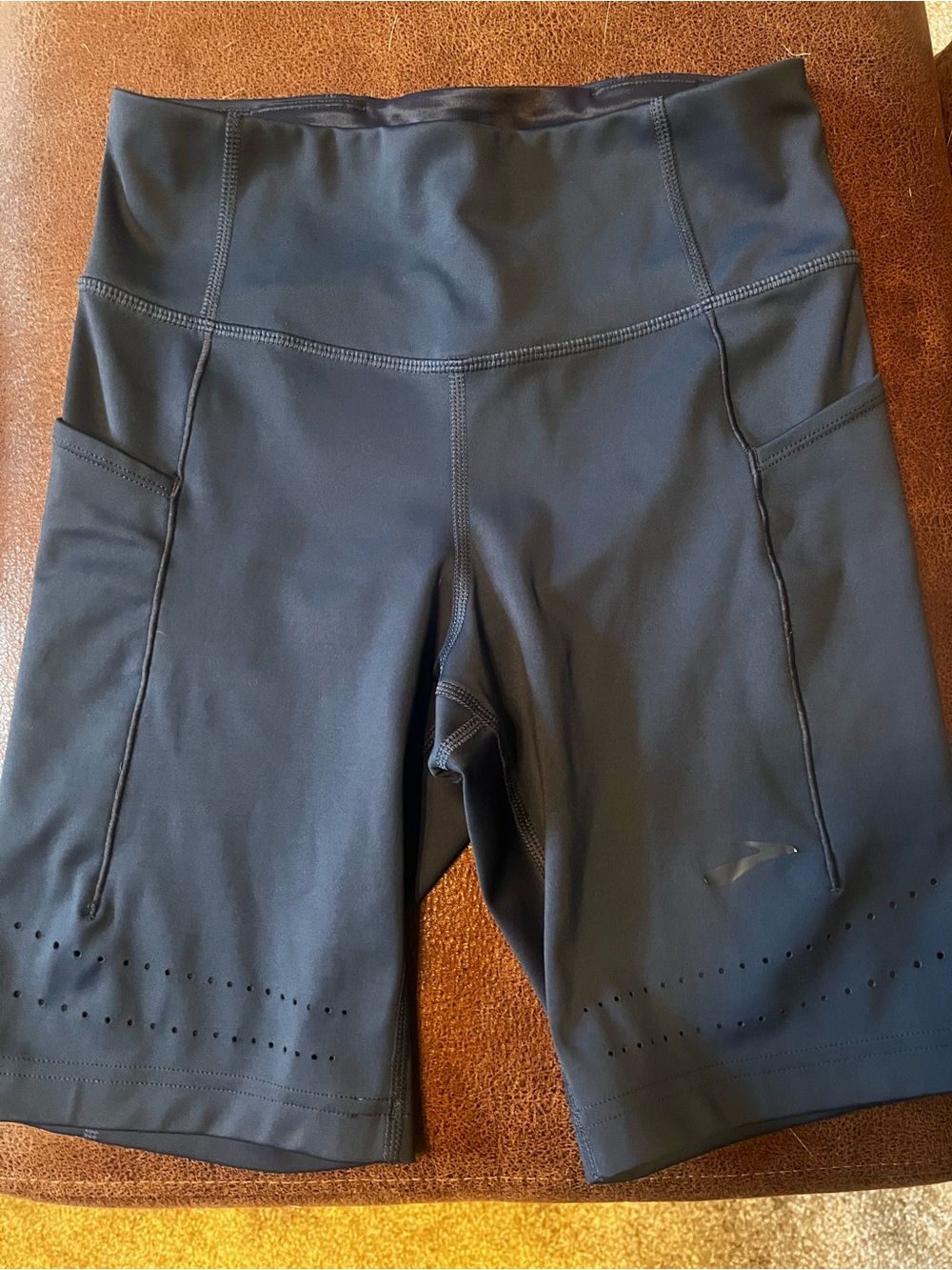 Brooks Navy Women’s Workout Bike Shorts